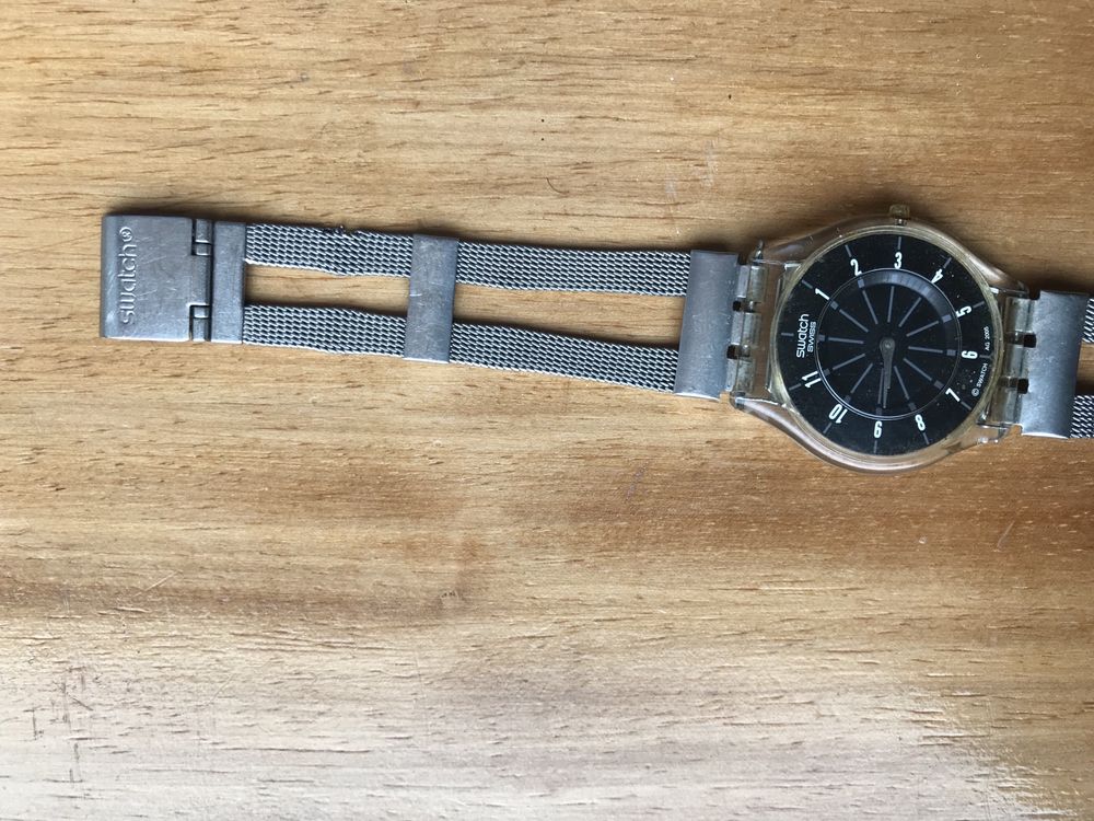 Relogios swatch slim outro cornografo relógio adidas (em aço )