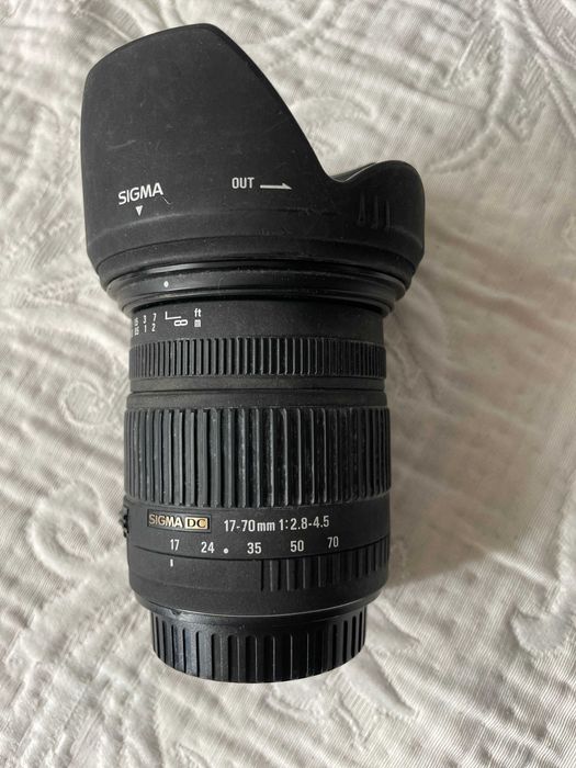 Obiektyw Sigma 17-70mm 2:8-4.5 mocowanie Canon EF