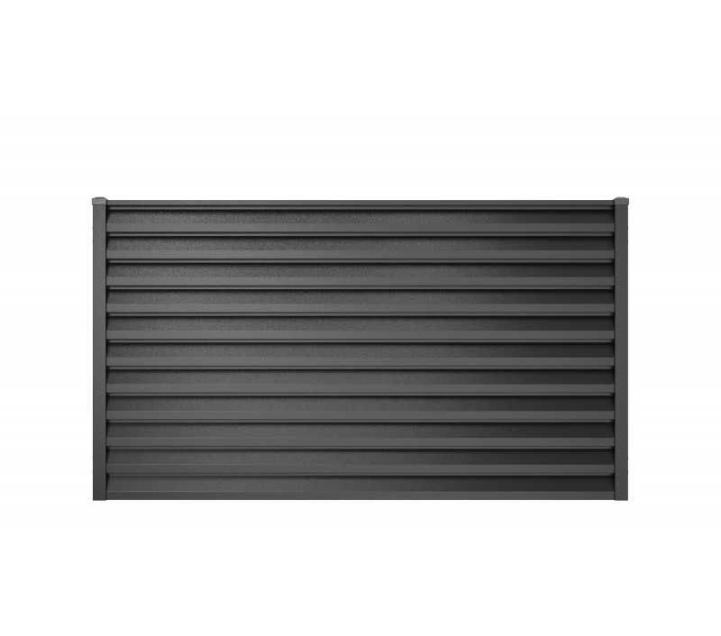 VALOR Zestaw ogrodzeniowy Żaluzja 112 x 200 cm MAT antracyt RAL 7016