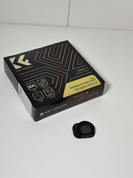 Filtro ND variavel para Dji mini 3 e 3 pro