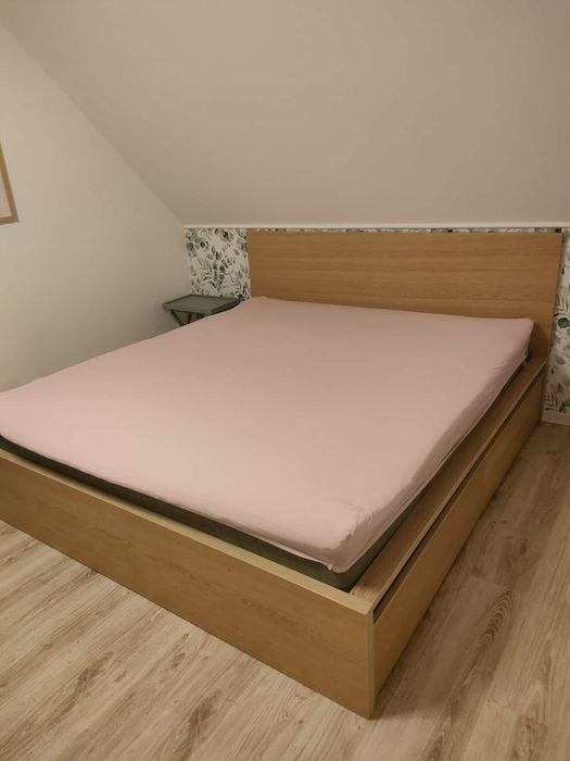 Łóżko Malm z pojemnikiem 180x200 cm ikea