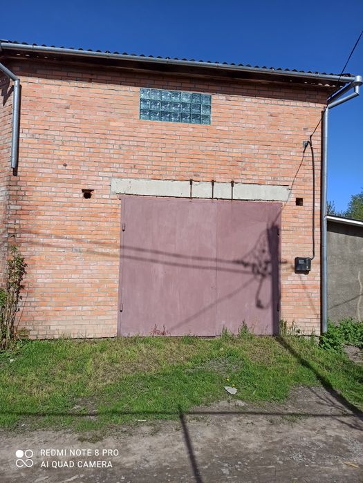 Гараж 2 поверхи цегляний