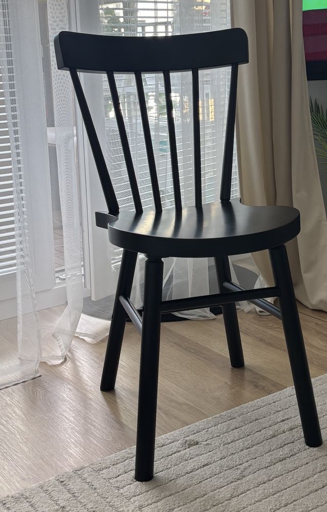 Krzesło Ikea NORRARYD czarne