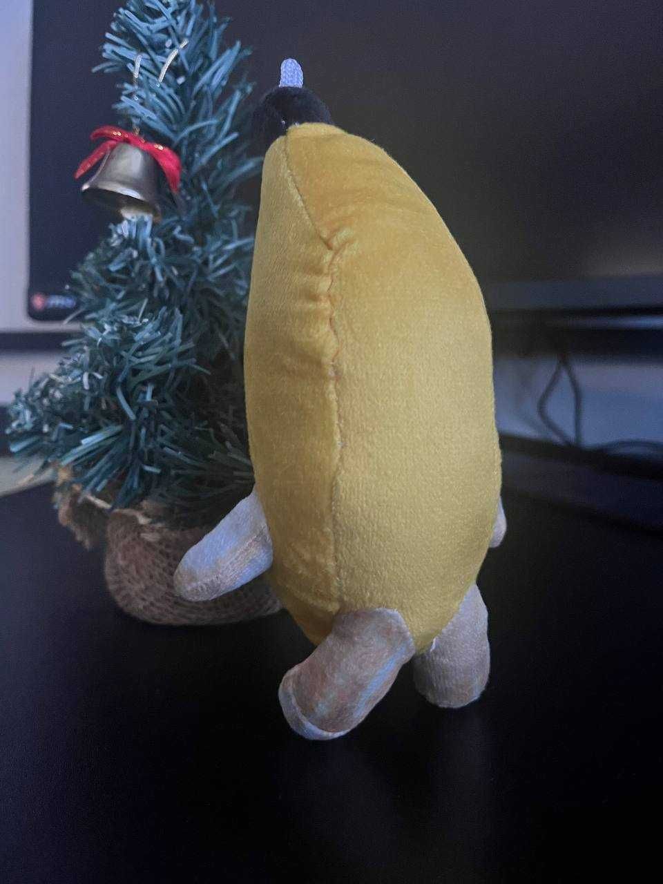 Кот банан игрушка