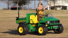 JOHN DEERE GATOR marki peg-perego NOWY samochód terenowy na akumulator