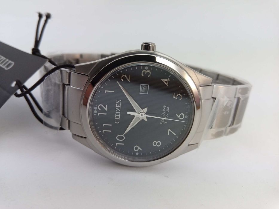 Титановые японские женские часы Citizen EW2470-87M, сапфировое стекло