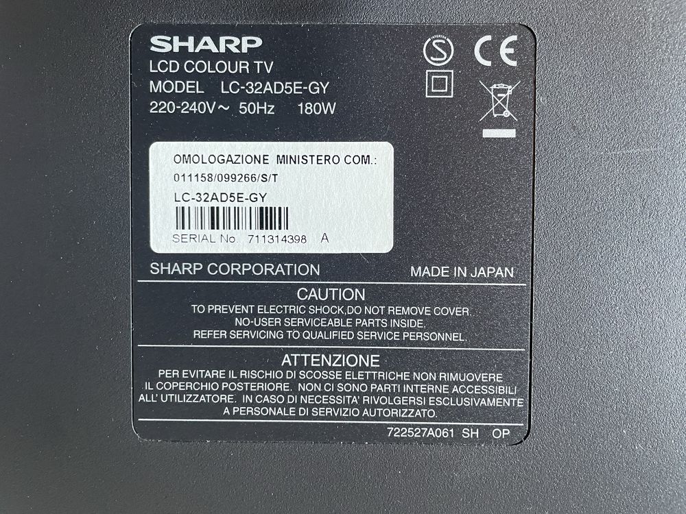Telewizor 32 Sharp aquos