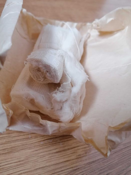 Opatrunki górnicze z PRL  - 7 szt