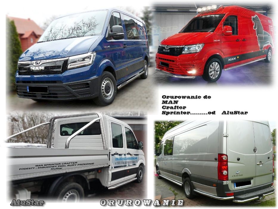 Man Sprinter Crafter Orurowanie Banan