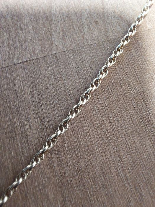 Złoty łańcuszek splot Garibaldi 8g