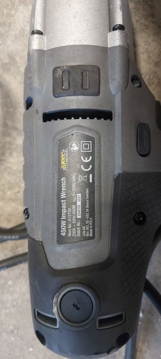 Sprzedam uszkodzony MEEC TOOLS Klucz udarowy sieciowy 400Nm 450W 230V