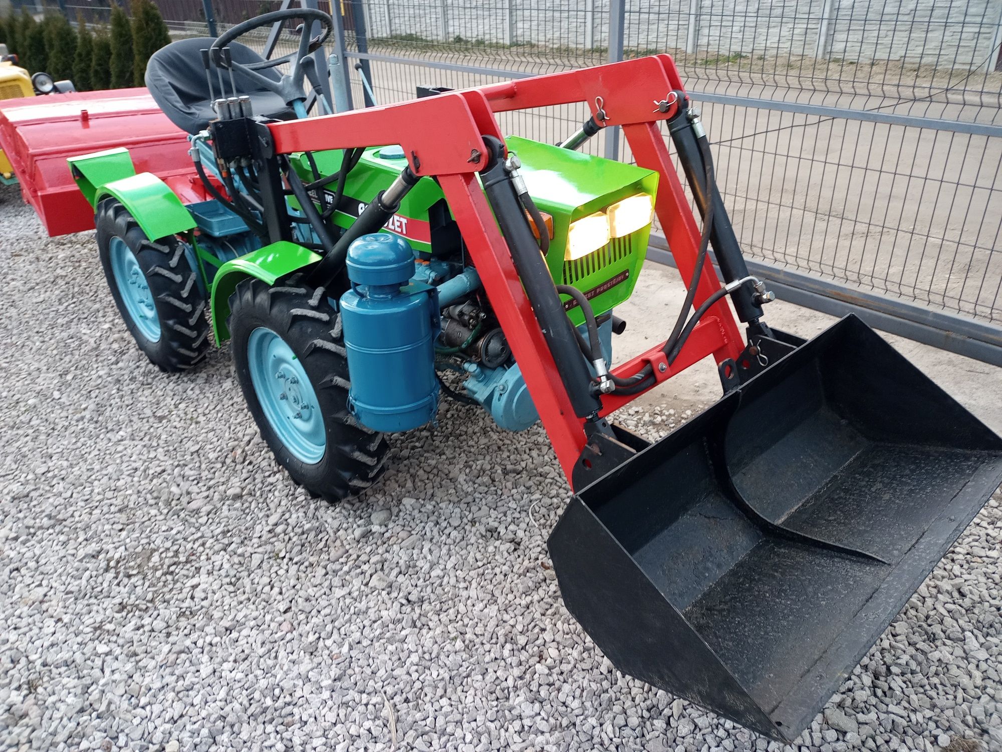 Traktorek Ogrodniczy 4x4 agrozet MiniŁadowarka Ciągniczek