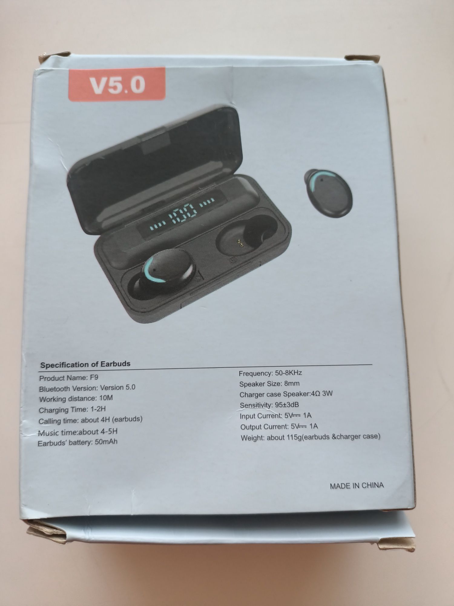 Навушники бездротові V5.0