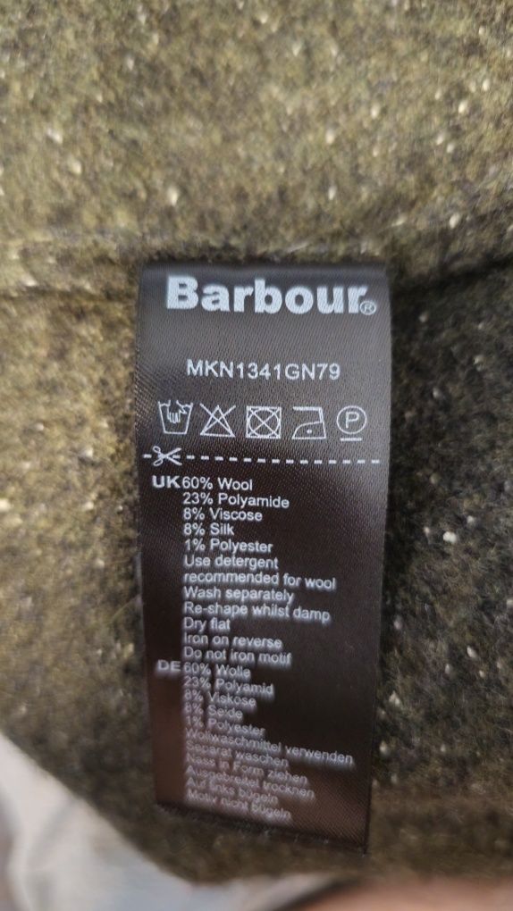 Barbour кардиган 100% шерсть