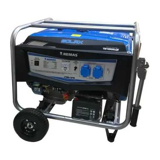 Генератор бензиновый SOLAX 7.5кВт/220В/электрозапуск/ТУРЦИЯ/МЕДЬ!