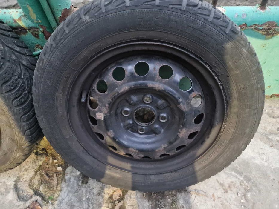 Koła 175/65/14 82T Zimowe Felgi 14" 4x100 ET 39  O 54.1  Aygo, C1, 107