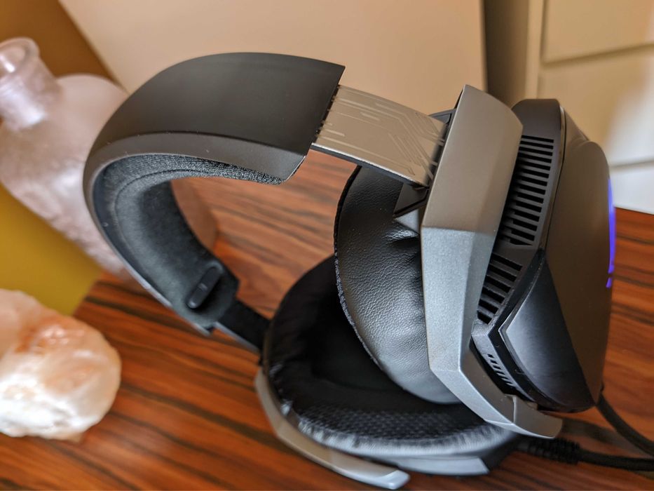 Słuchawki Gaming - ASUS ROG Theta 7.1 USB-C Gw, FV23 NOWE Gąbki
