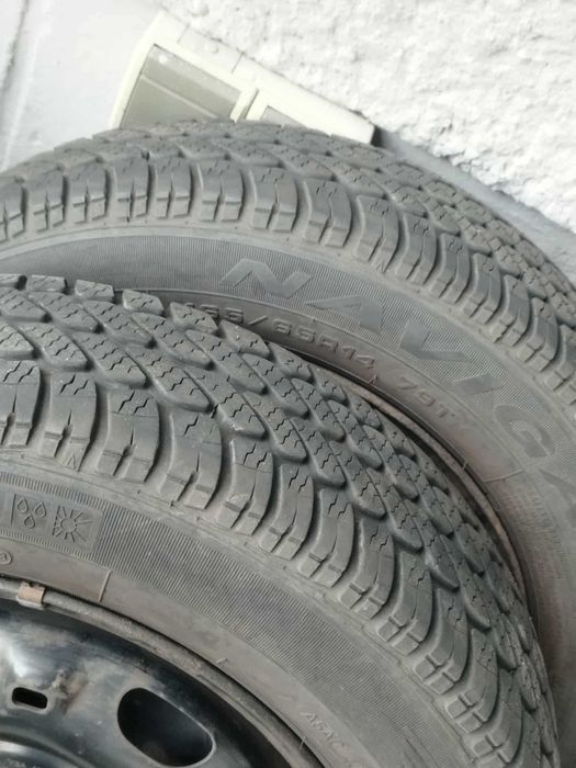 Opony Dębica z felgami wielosezonowe R14, 5x112 VW, skoda , seat.