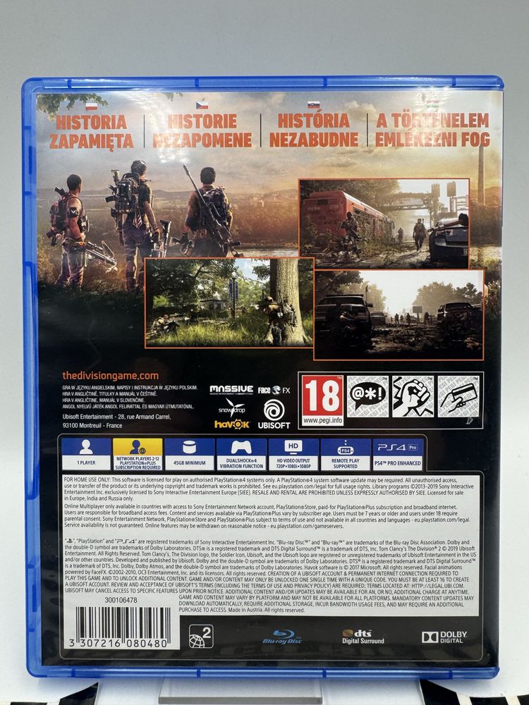 PL Division 2 Ps4 Gwarancja