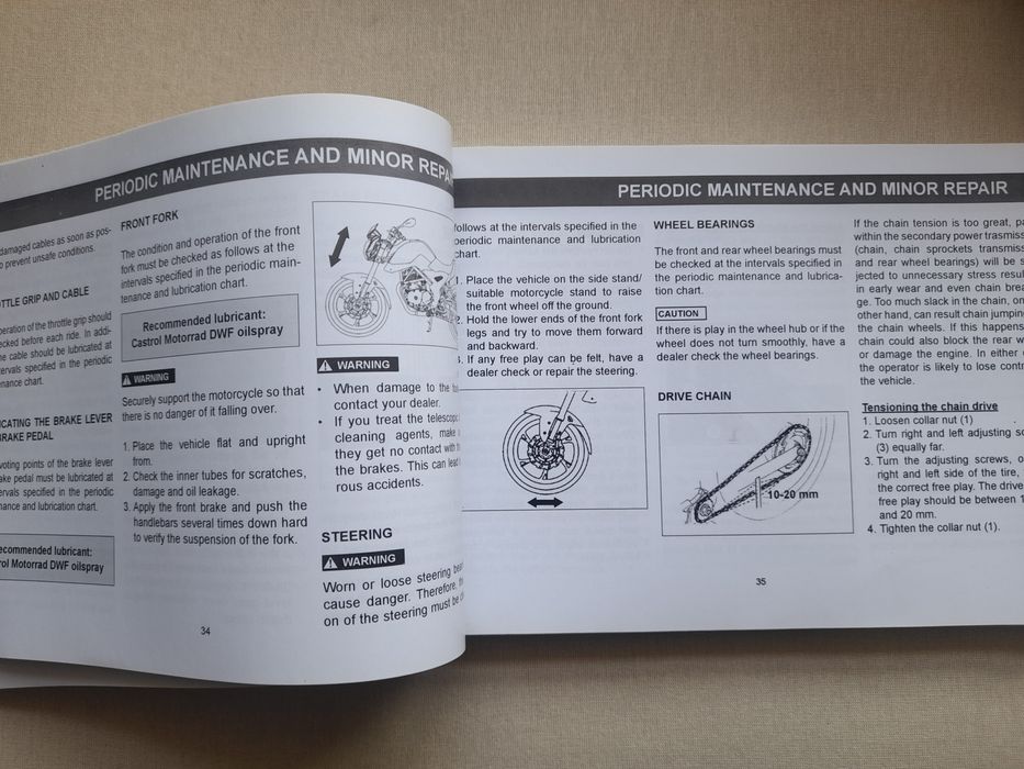 Manual mota KSR GRS 125