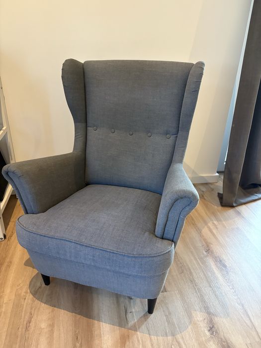 Cadeirão ikea cinzento
