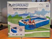 Basen dmuchany ogrodowy rodzinny duży 251x167x48 cm Playground