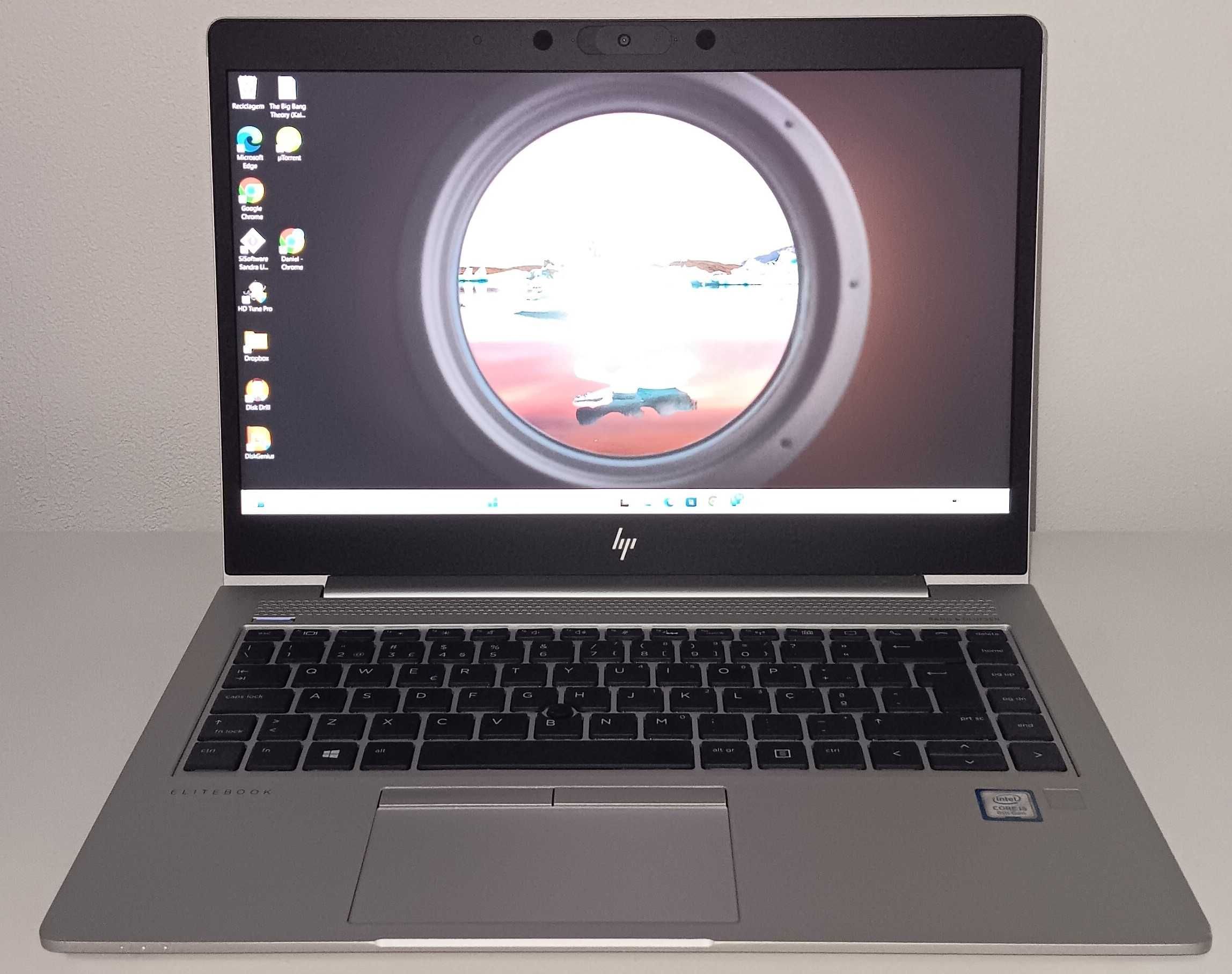 HP EliteBook G6-i5-8265U(8ª Geração)-512GB SSD-16GB RAM+Dockstation