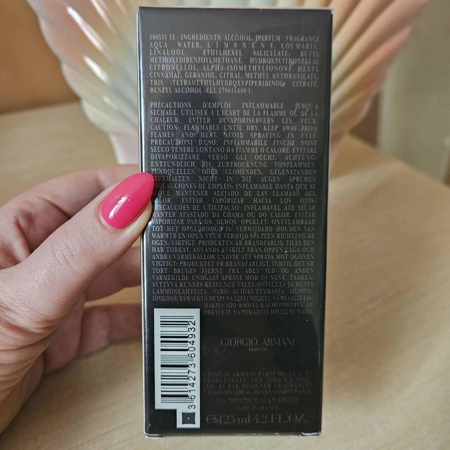 ДУХИ ПАРФУМ чоловічий Code 125 ml