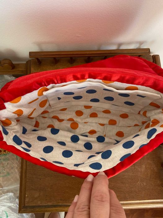 Carteira handmade em patchwork