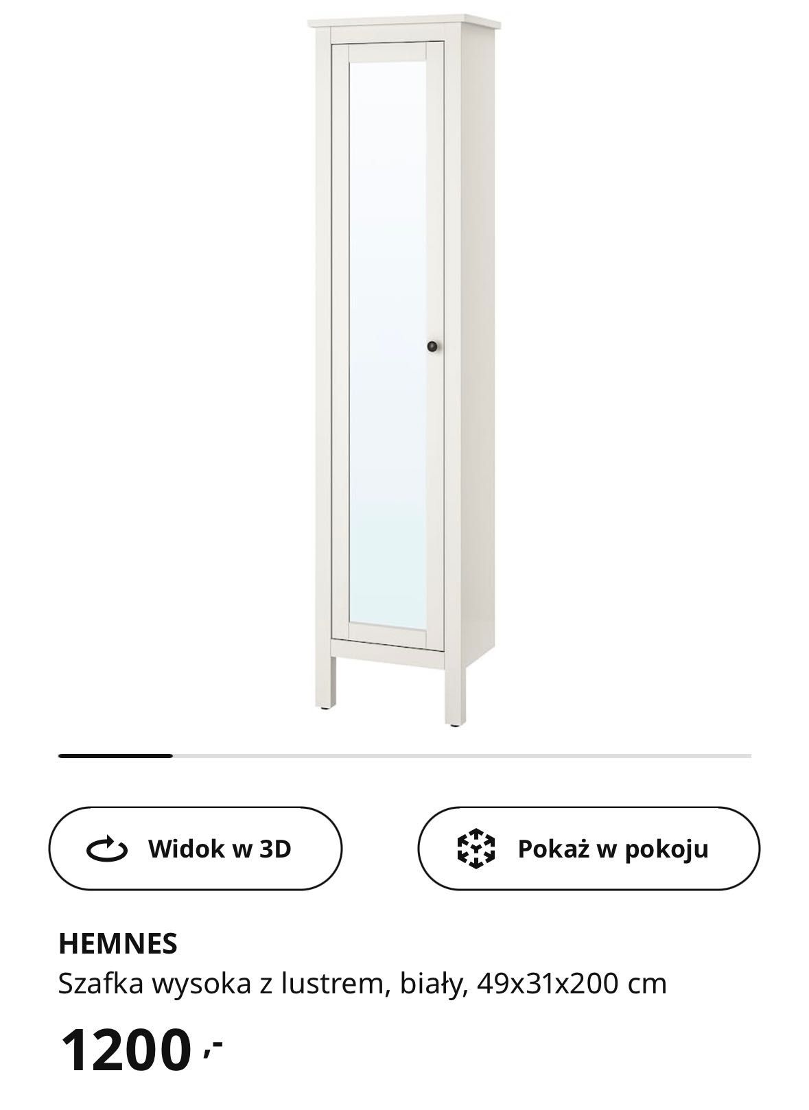 Hemnes szafka łazienkowa