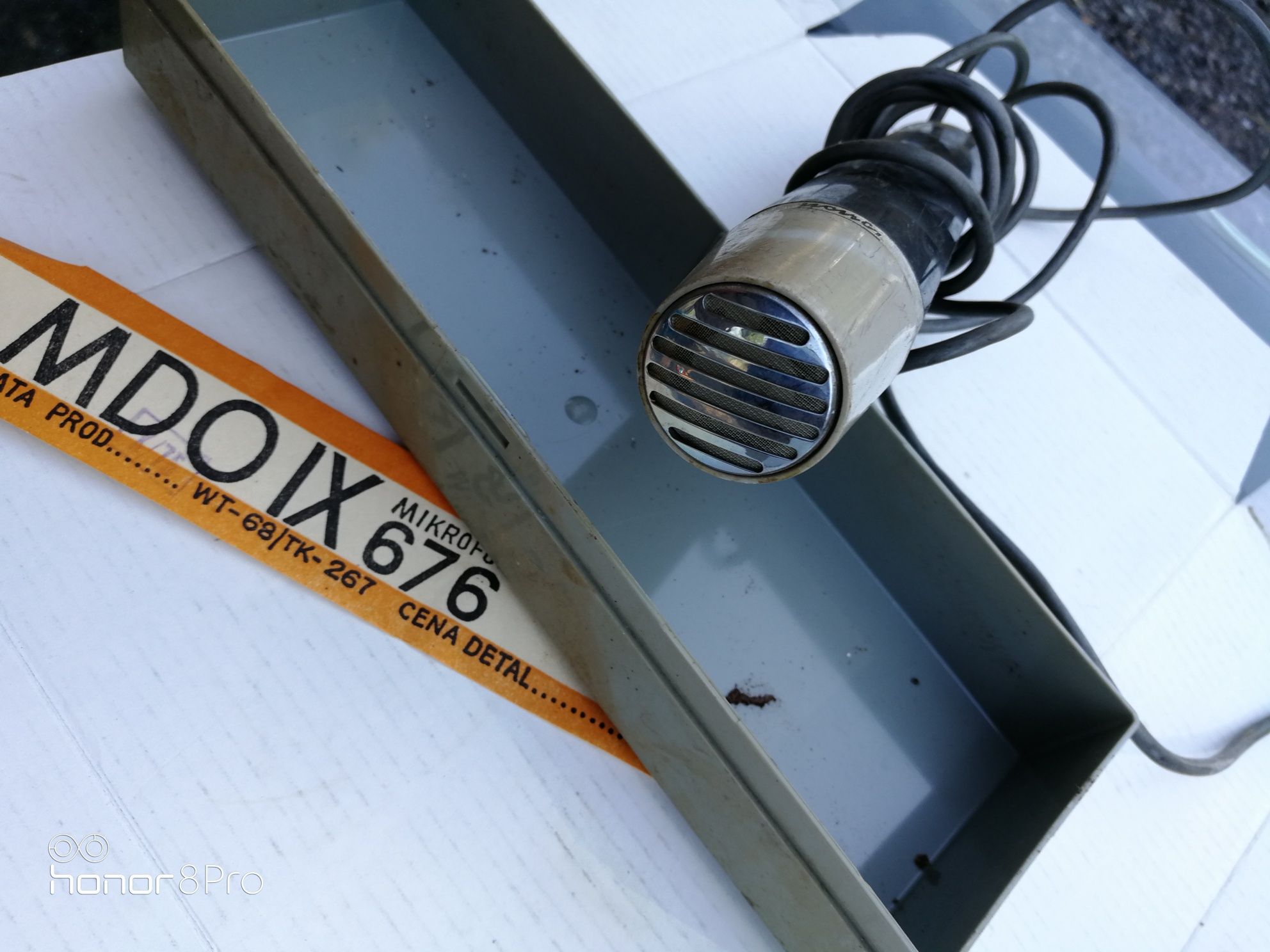 Mikrofon magnotoelektryczny cewkowy Unitra
