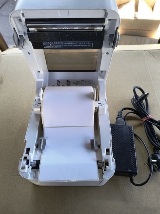 Термопринтер Xprinter XP-420B для наклеек Новой почты