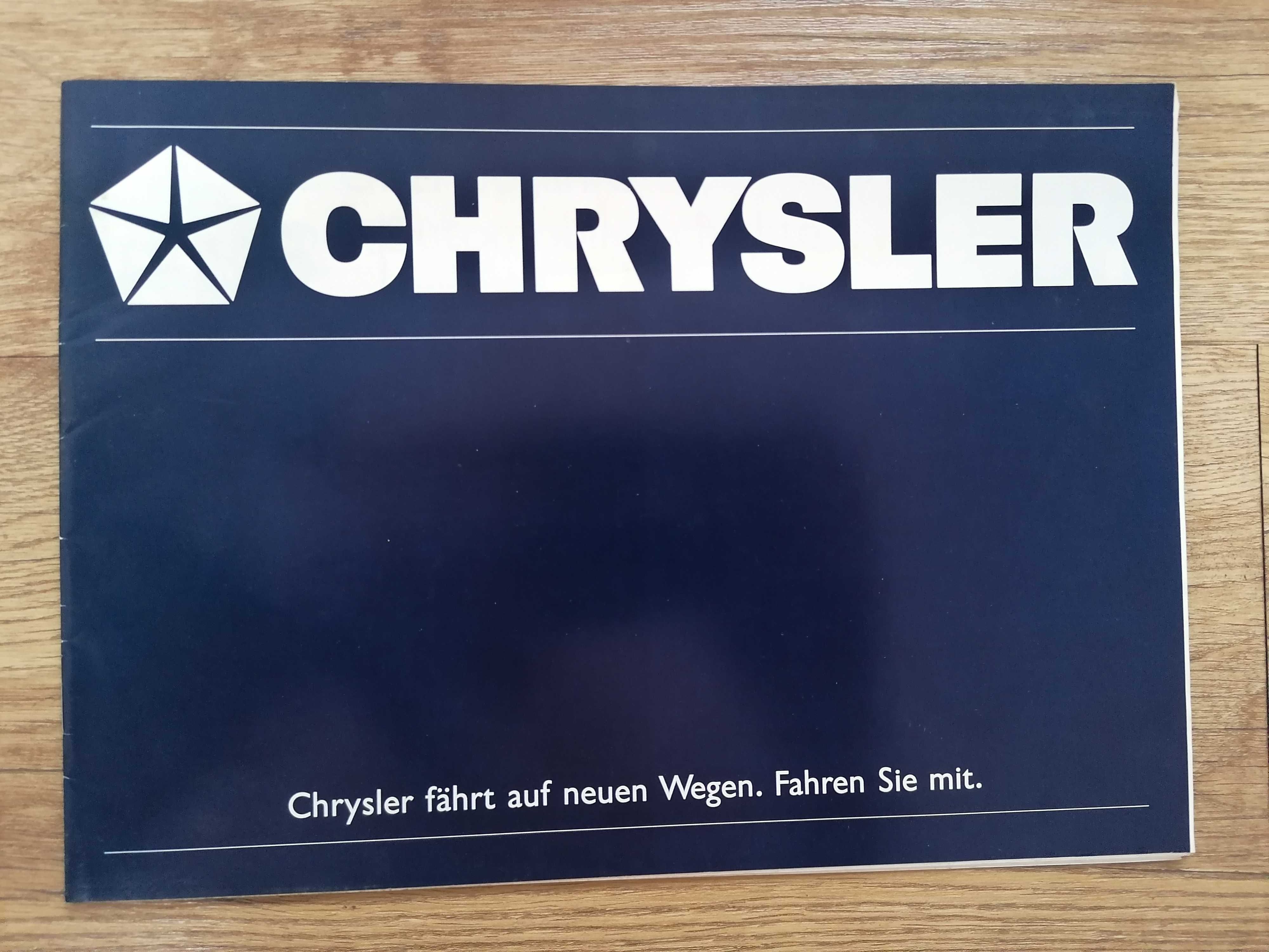 Prospekt Chrysler program