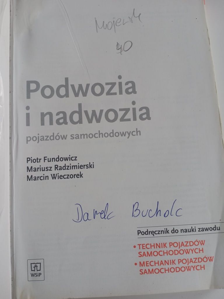 Sprzedam książki do branżowej szkoły pierwszego stopnia
