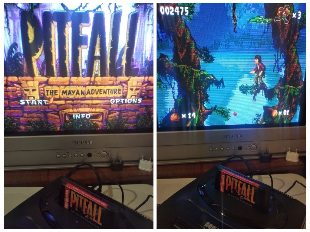 Pitfall sega genesis original