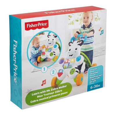 Інтерактивні ходунки Fisher-Price Зебра(Оригінал)