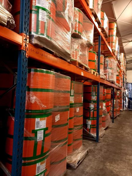 Worek raszlowy na roli Juta 41x60 niebieski 10 kg czyszczenie magazynu