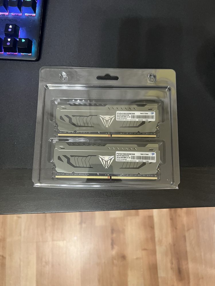 Pamięc RAM Patriot Viper Steel DDR4 16GB (2x8) 3200Mhz 16cl