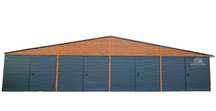 GARAŻ BLASZANY 12m x 6m 4x Brama Dwuskrzydłowa Złoty Dąb 12X6 GB240