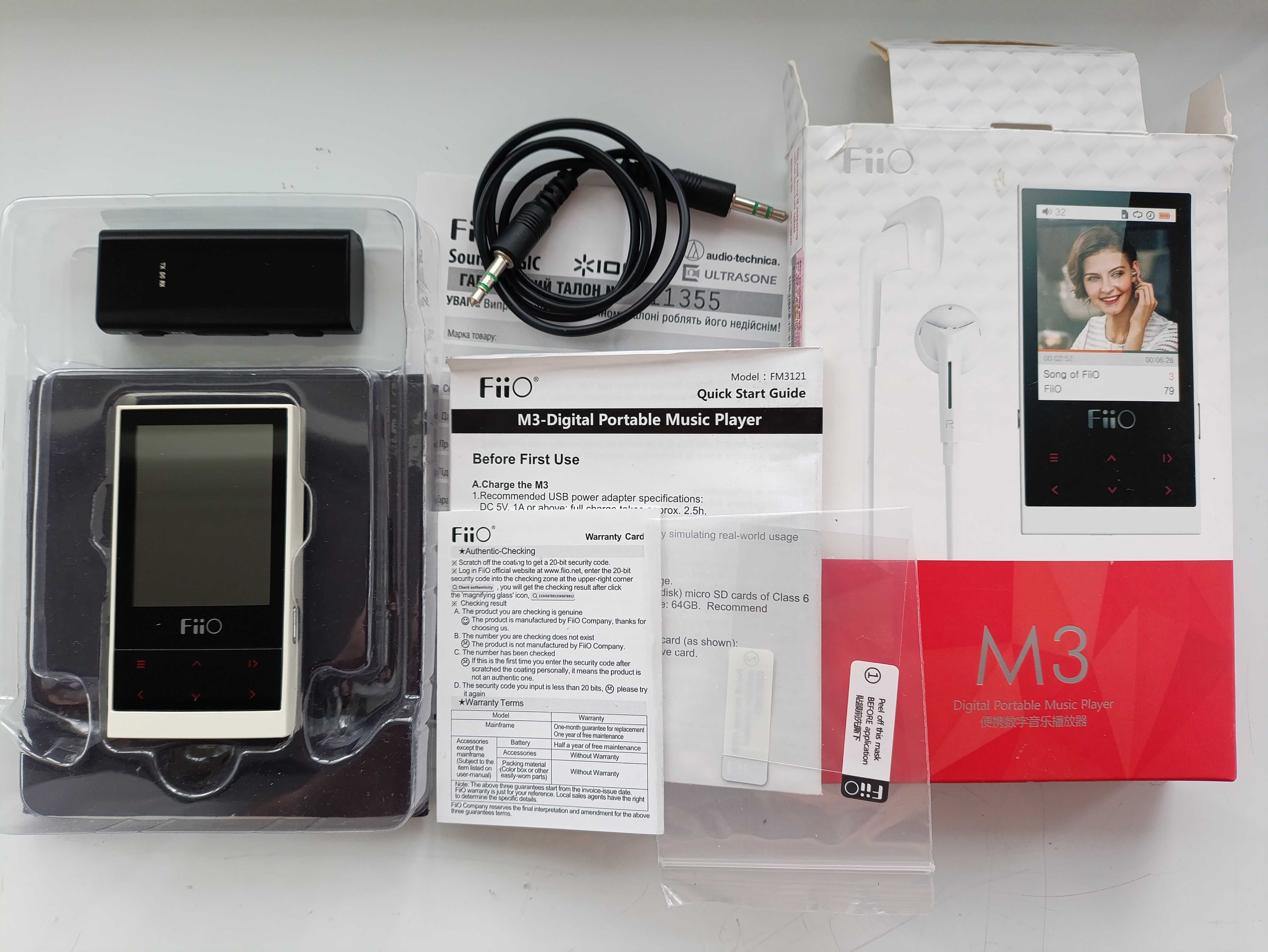 Плеер Fiio M3 стан нового.