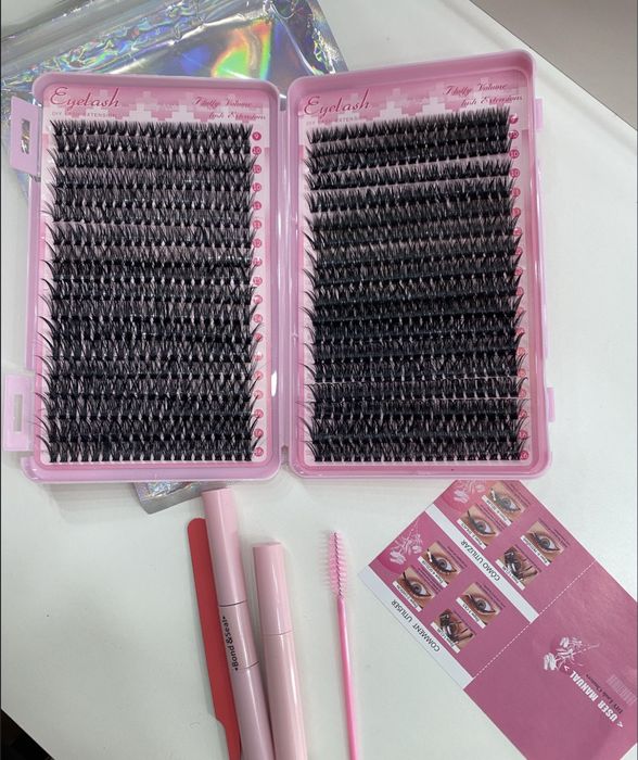 Накладні вії пучки