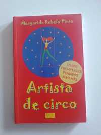 Livro Artista de Circo - Margarida Rebelo Pinto