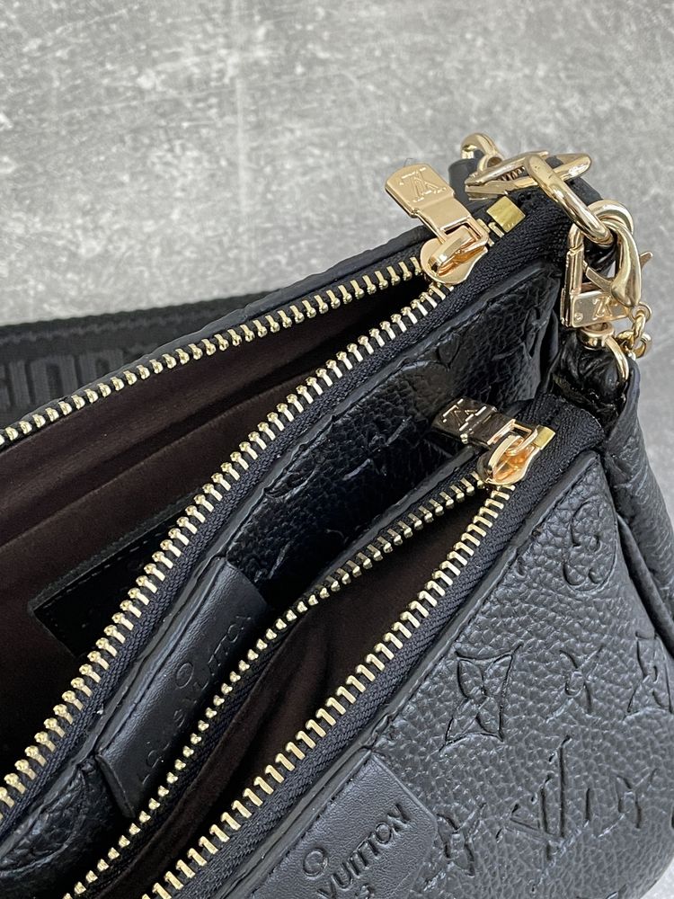 Жіноча сумка кросбоді louis vuitton 3в1 Люкс женская сумка клатч луи