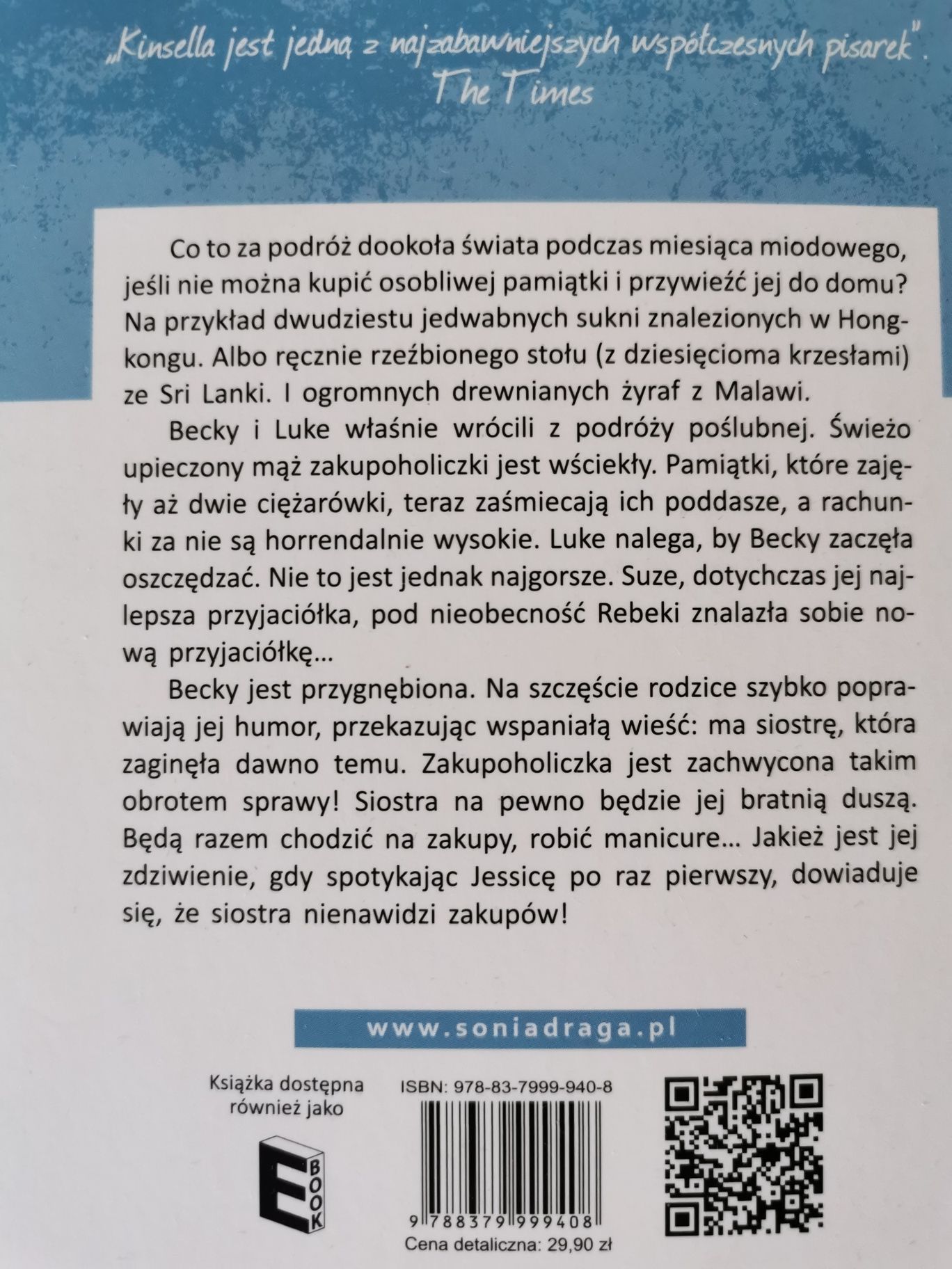 Książka Zakupoholiczka i siostra