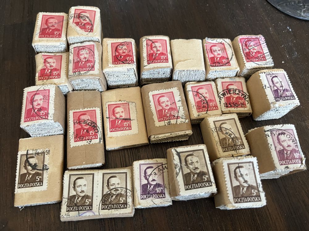 polskich znaczków pocztowych z roku 1950