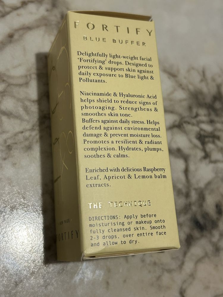 Figs&Rouge luksusowe serum Fortify Blue Buffer