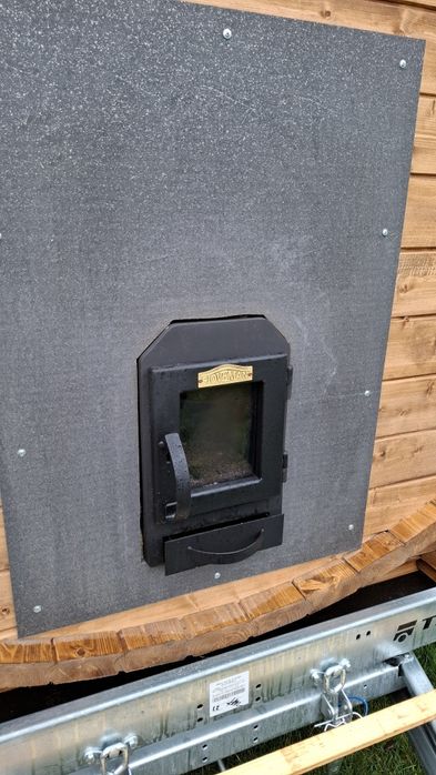 Wynajem Sauna mobilna 8 osób duża przedsionek