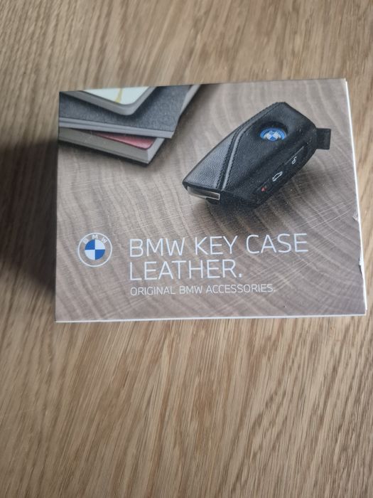 Skórzane etui na kluczyk 3 Gen Nappa BMW OE