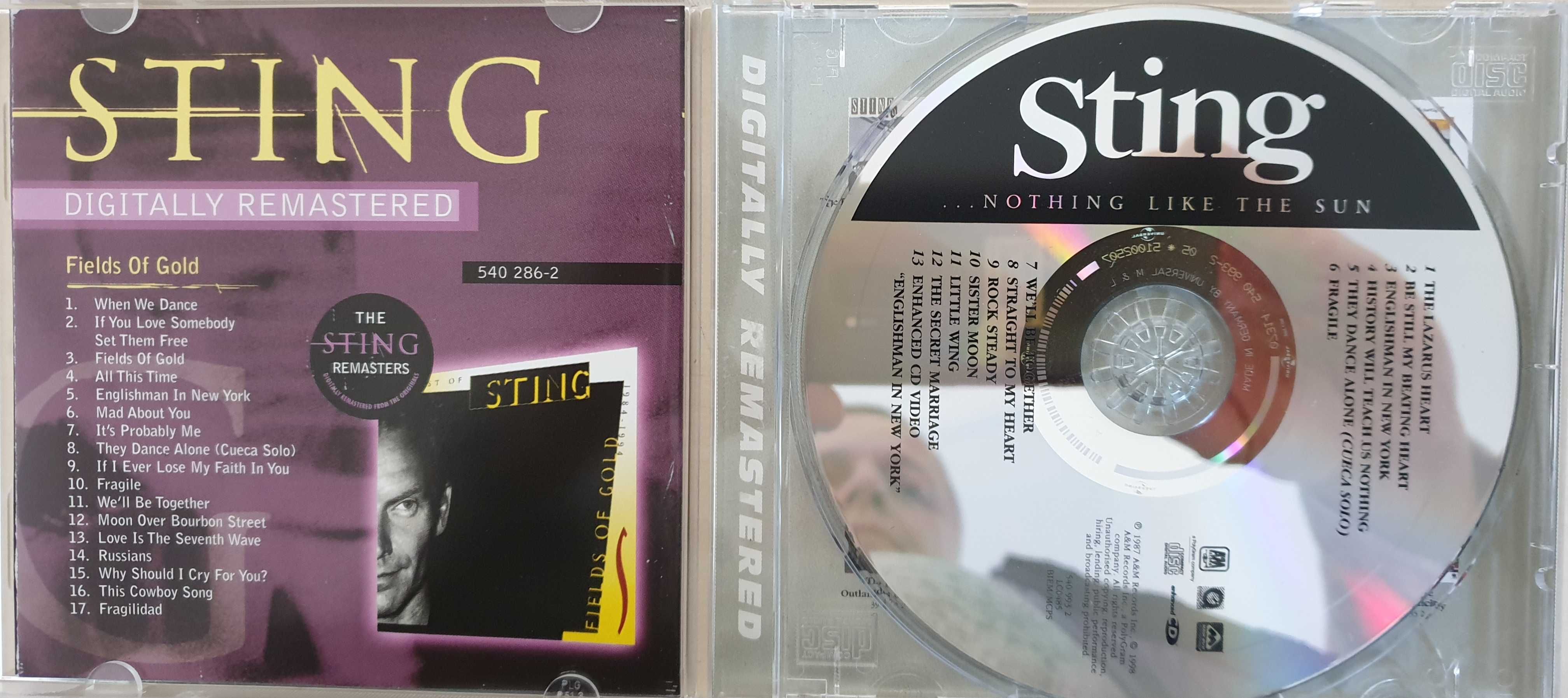 Sting. Nothing like the sun. CD