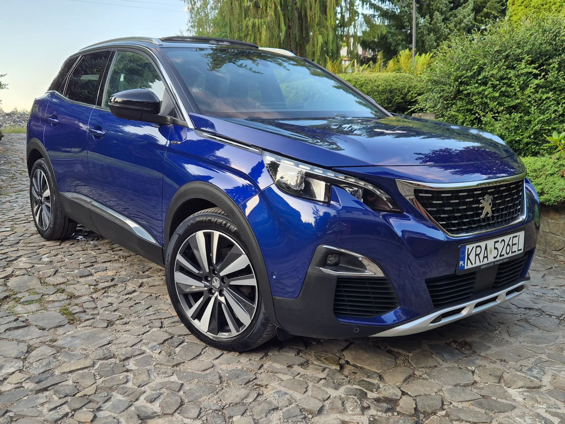Peugeot 3008 2019r 2.0 HDI 177 Koni GT FULL LED Virtual MASAŻE Automat ALCANTARA
